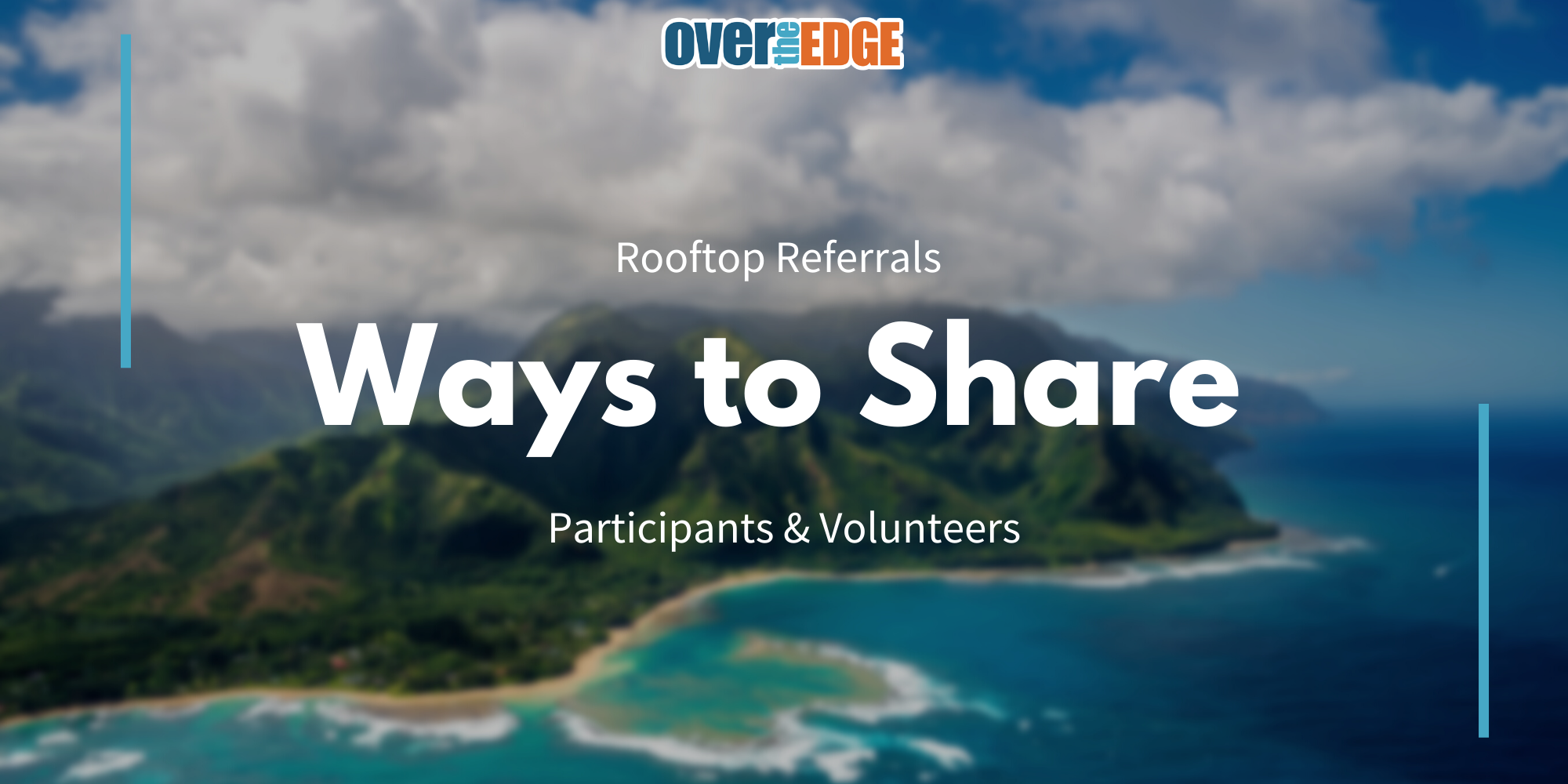 Participant and Volunteer referrals